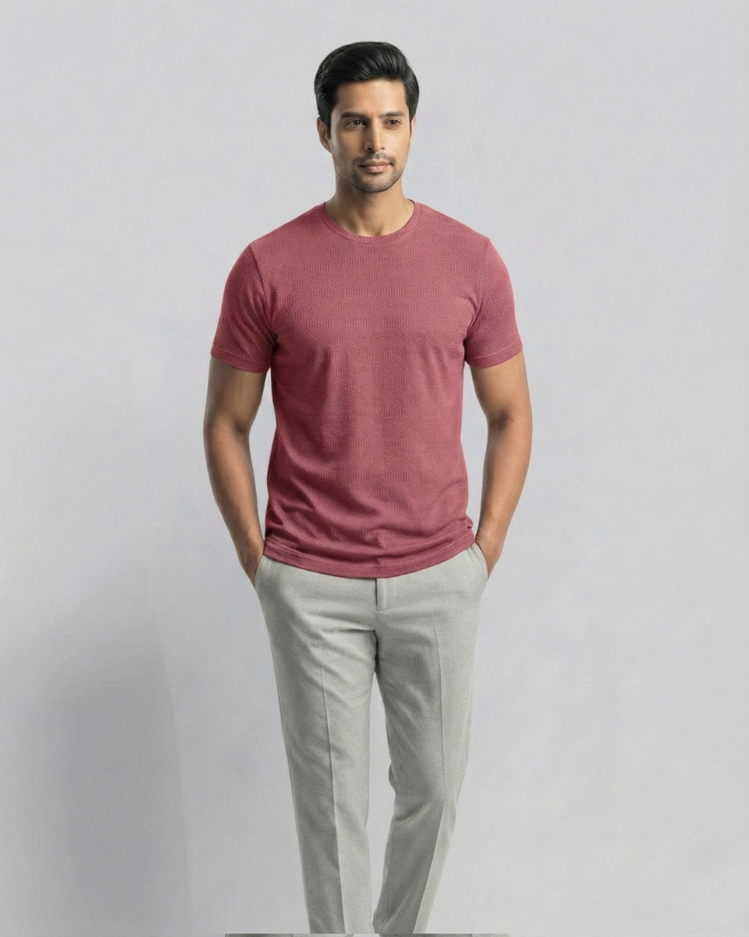 Jacquard Imperial Rose Gold