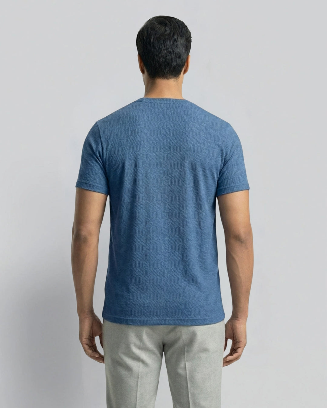 Jacquard Imperial T-shirt Royal Blue
