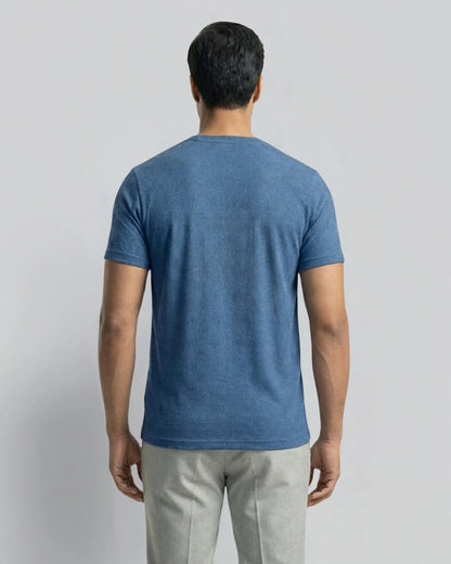 Jacquard Imperial T-shirt Royal Blue