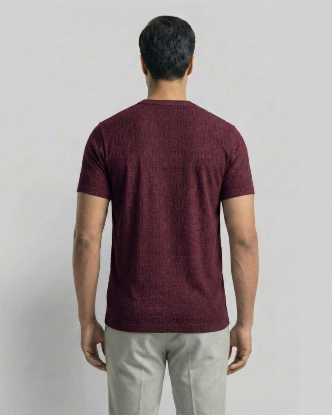 Jacquard Imperial T-shirt Wine