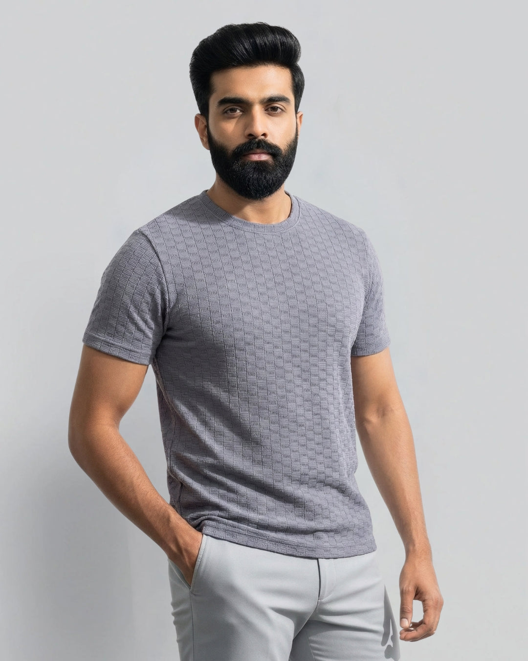 HexaStretch Tshirt-Grey