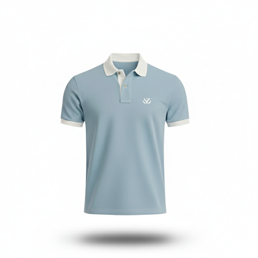 The Wempire Polo Sky Blue